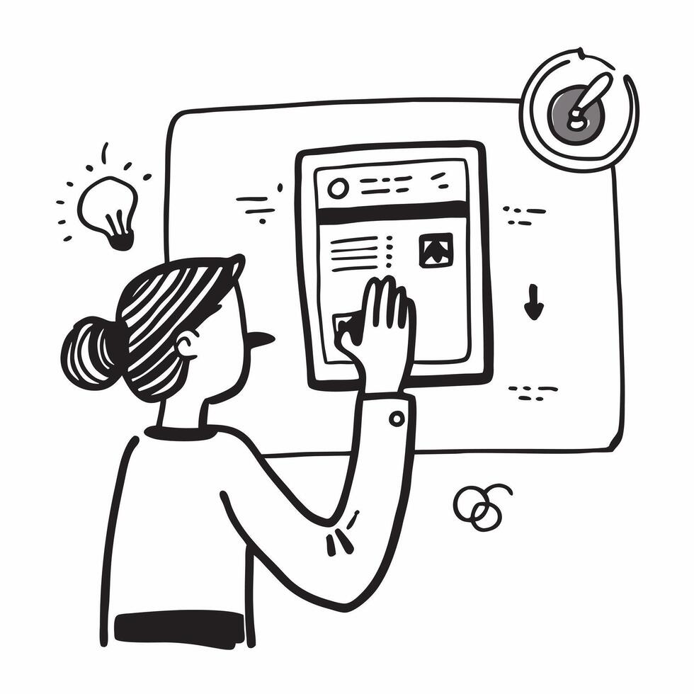 Person with smart thermostat and home energy dashboard overlay symbolizing smart energy management in double exposure with copy space concept as A person intertwined with a smart Clean vector