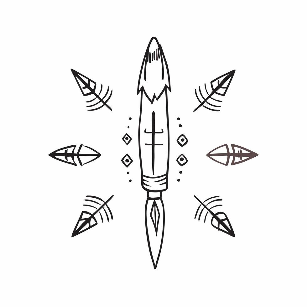 Native American totem poles and feathers seamless tile pattern with earthy tones and cultural motifs for authentic decor concept as Earthy toned totem poles and feathers arranged s Clean Set 3 vector