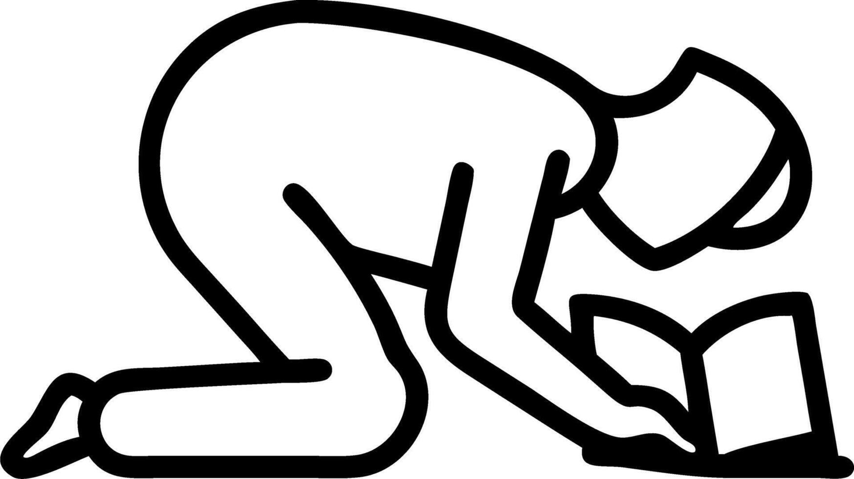 man hand praying worship belief spirituality peace confession Bible young man worship relationship Jesus concept as Devout man bows head reading Bible seeking peace connection with Clean vector
