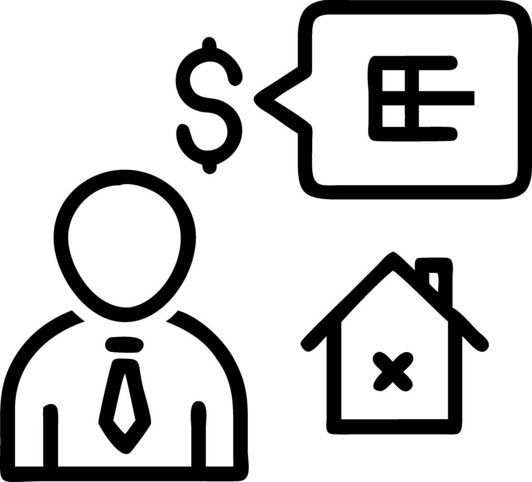 Man doing finances and calculate about cost to real estate investment and in other tax system Time for Taxes Money Financial Accounting Taxation Concept concept as A businessman c Clean vector