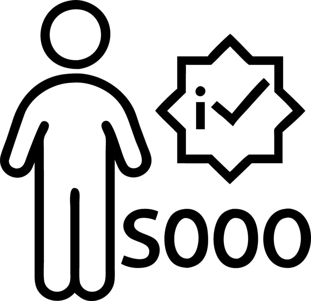 ISO certification approval concept person highlights ISO certification process with glowing check mark representing global standards quality assurance in business management operat Clean vector