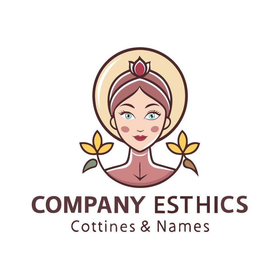 the logo for company ethics clothes and names white background vector