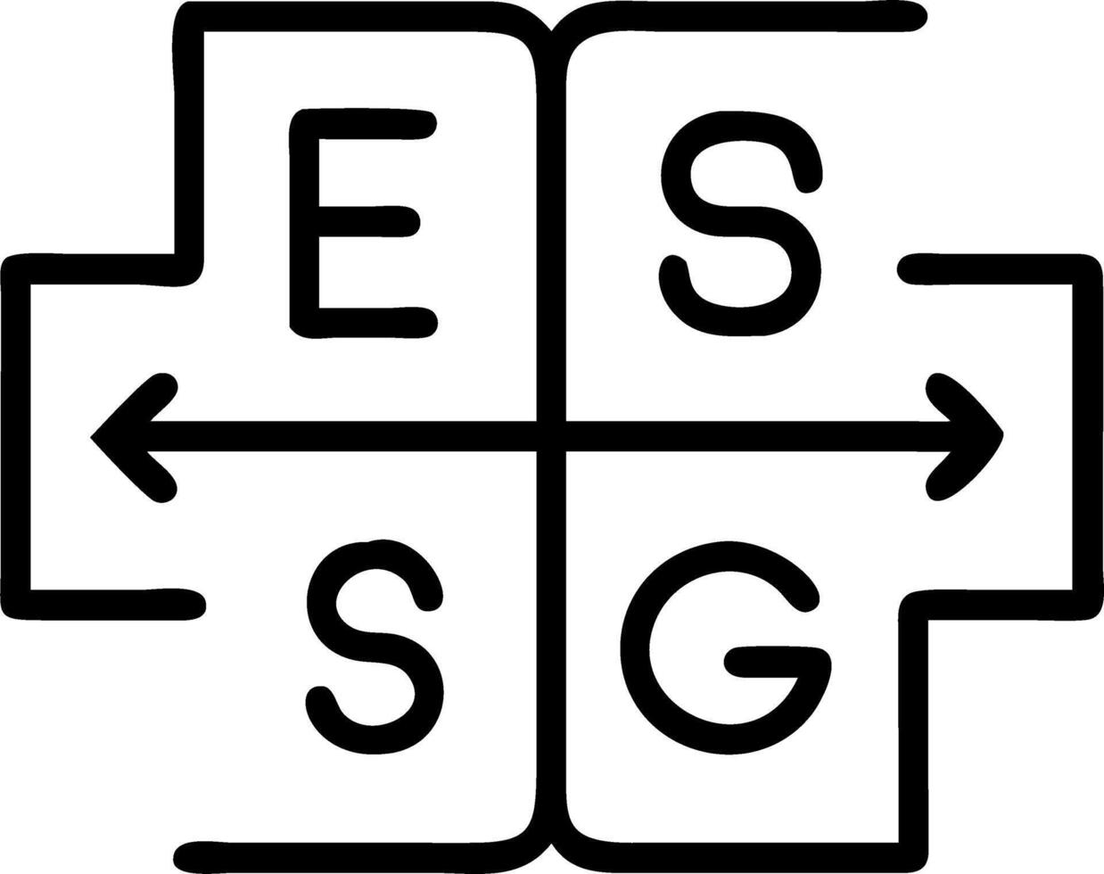 ESG concept of environmental social and governance on Top view of nature for sustainable organizational development account the environment society and corporate governance concep Clean Set 3 vector