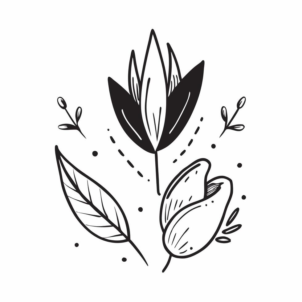 Delicate spring floral seamless pattern with fine lines and muted color palette for soft and tranquil designs concept as Soft spring floral pattern featuring delicate lines and a m Clean vector
