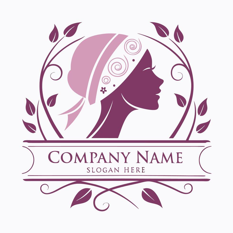 a logo for a beauty salon or spa vector