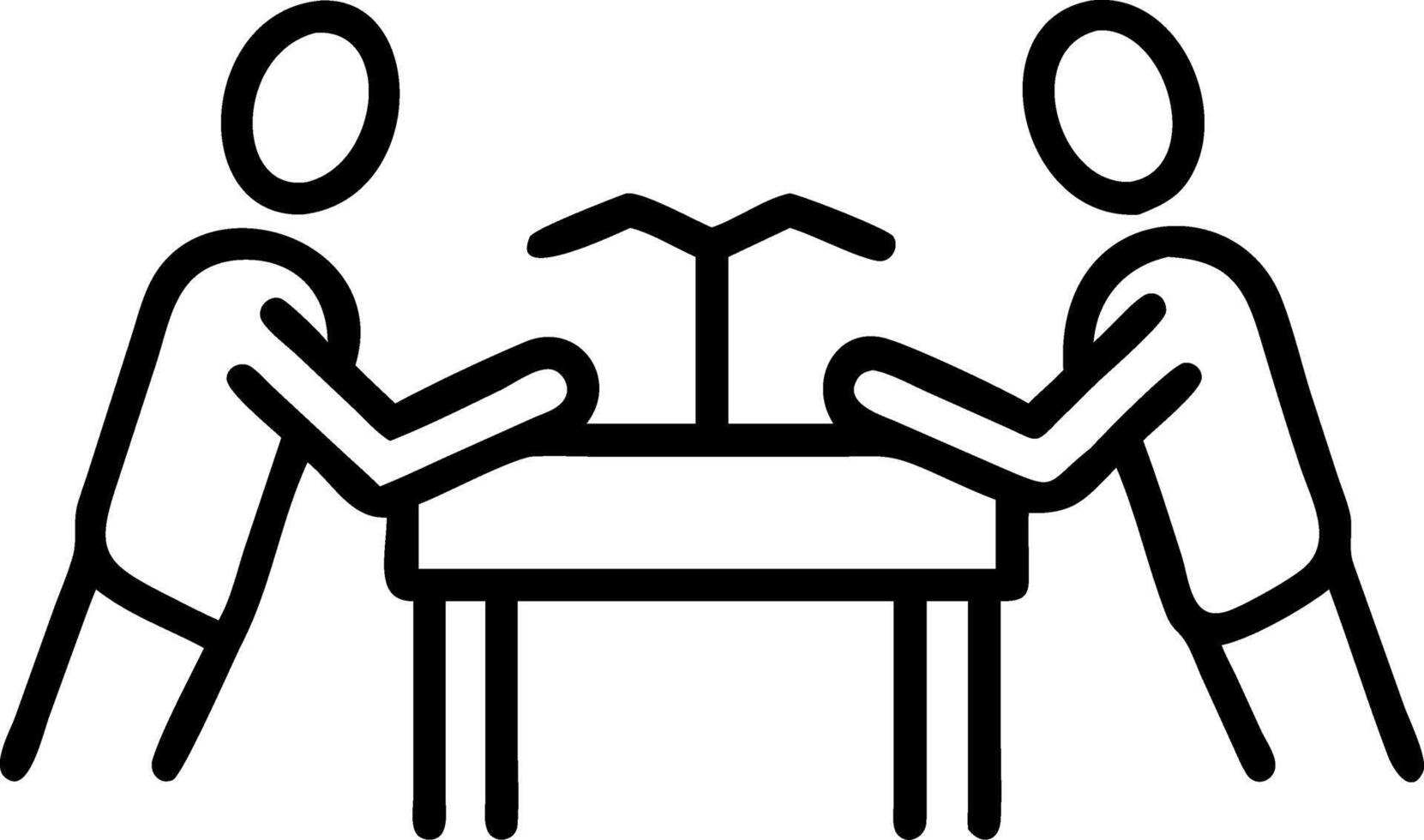 Christian group holds hands and prays together with Bible on wooden table representing devotional prayer meetings and collective worship concept as Christian group holds hands and Clean vector