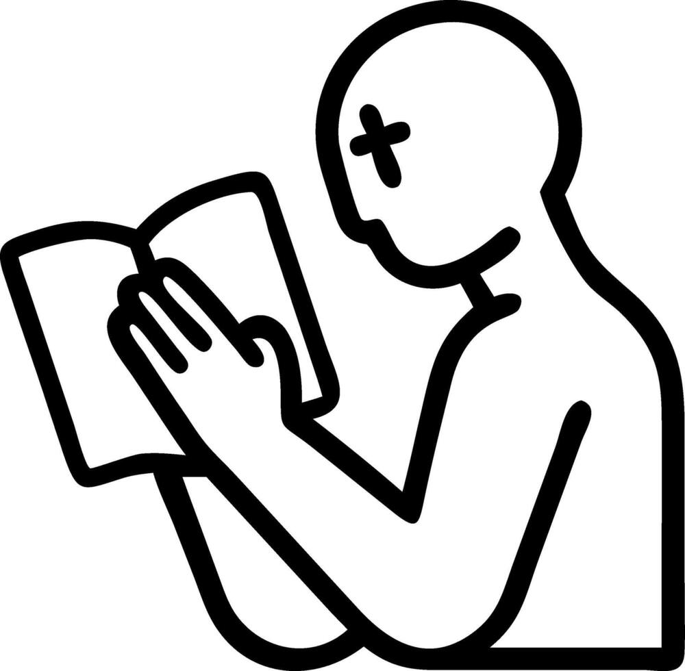 Christian life crisis prayer to god man praying for blessings and better life holding hands with Bible believing in goodness eyes closed in prayer concept as Man prays with hands h Clean Set 2 vector
