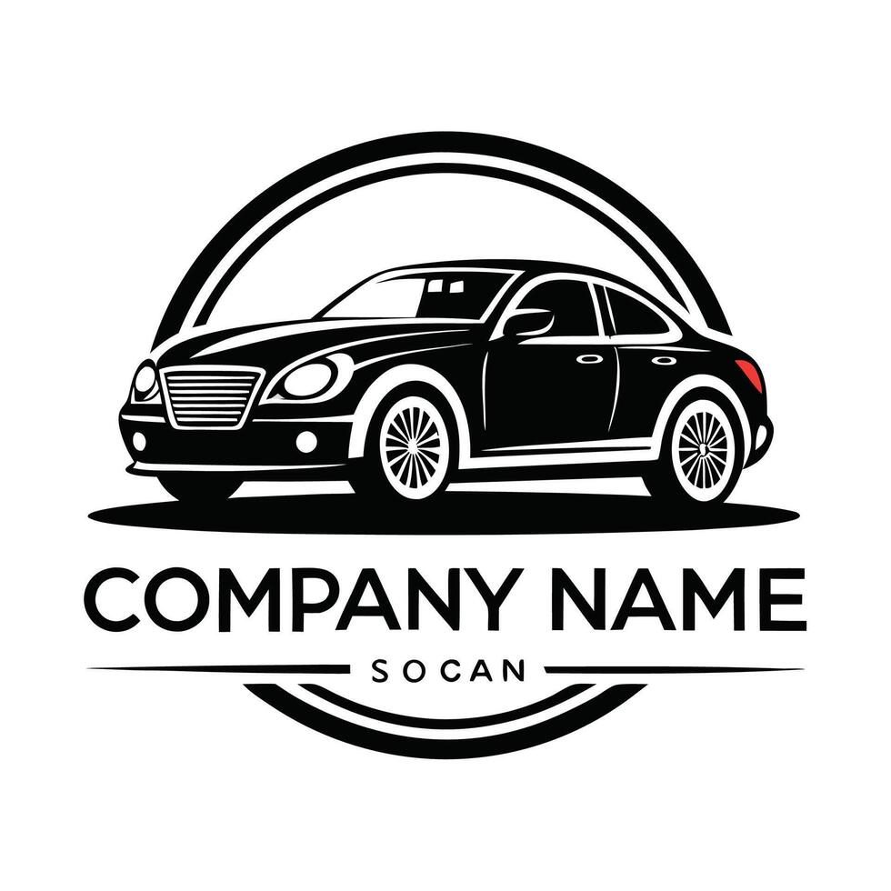 car logo design template background vector