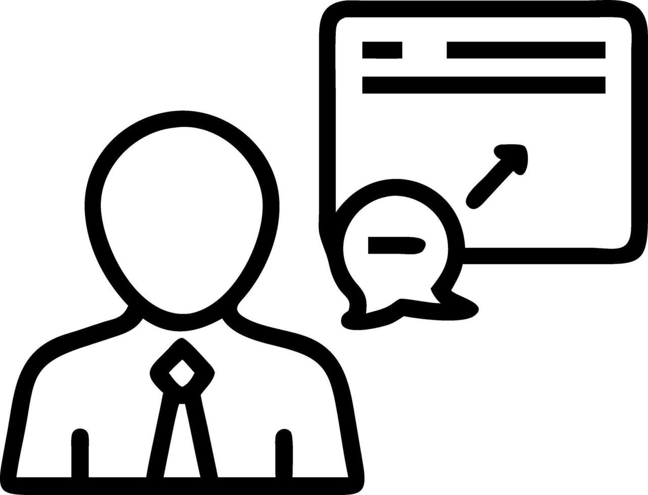 Businessman using computer for analysis ESG environmental social governance business strategy investing concept concept as Businessman using computer to analyze ESG factors focusin Clean vector