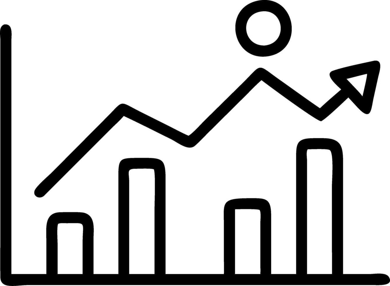 Business people analytics and monitoring on business graph concept and business finance investment success concept concept as Business professionals monitoring financial success an Clean vector