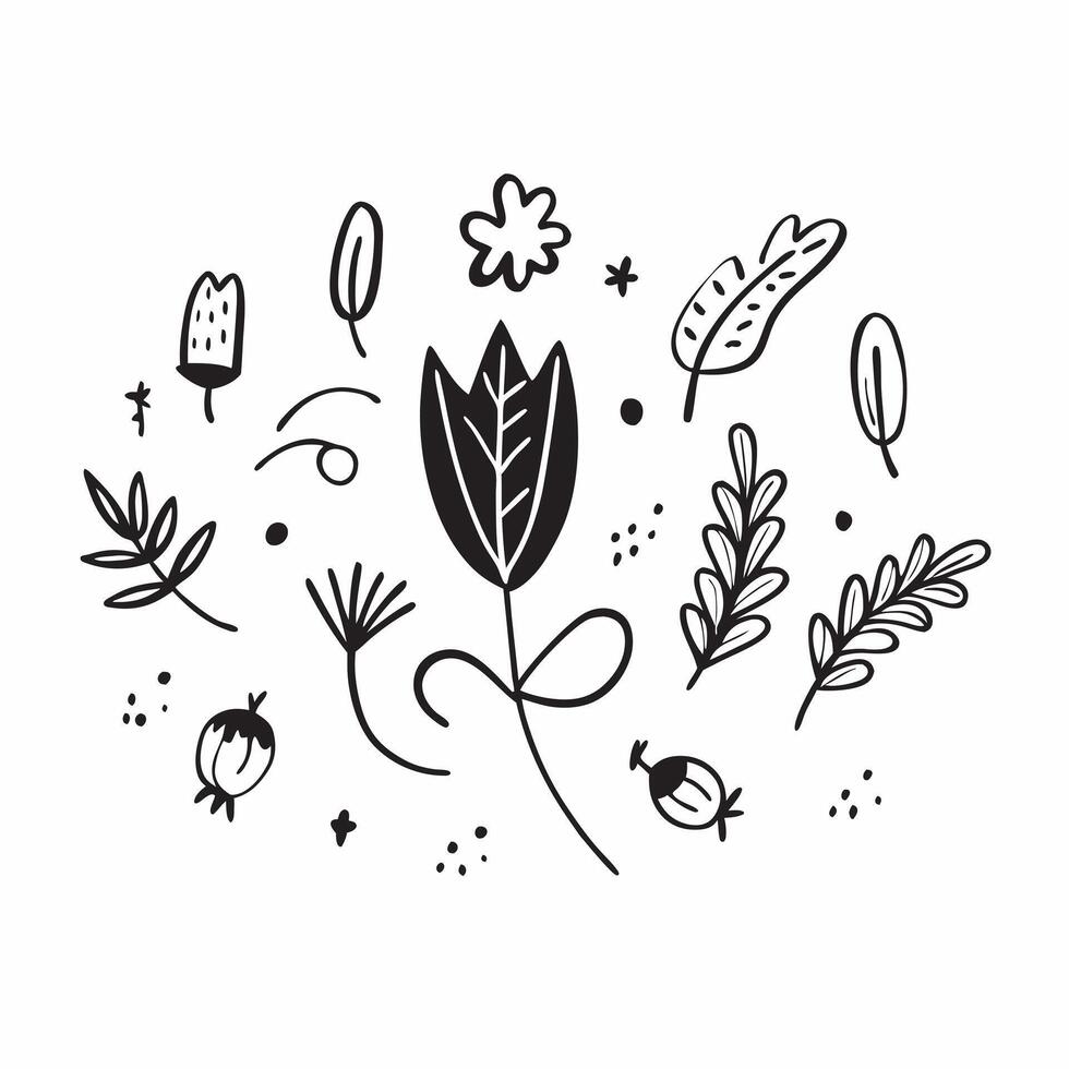 Bright spring nature seamless pattern with bold blooms and green leaf backgrounds for lively garden projects concept as Bright spring floral pattern featuring bold blooms and lush Clean vector