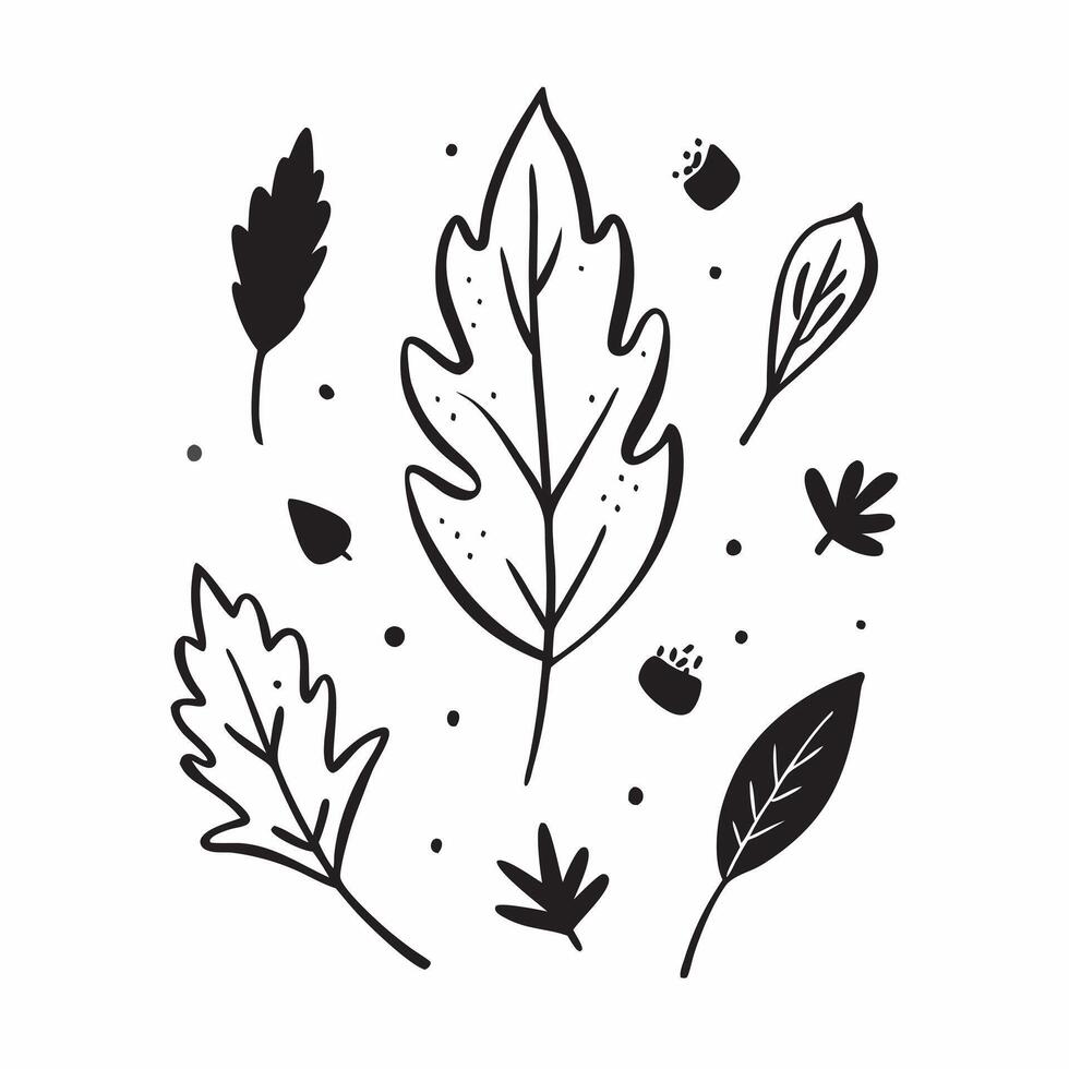 Autumn leaves seamless pattern with textured surfaces and deep brown and green tones for an earthy rustic look concept as Earthy autumn leaves pattern with textured surfaces and br Clean vector
