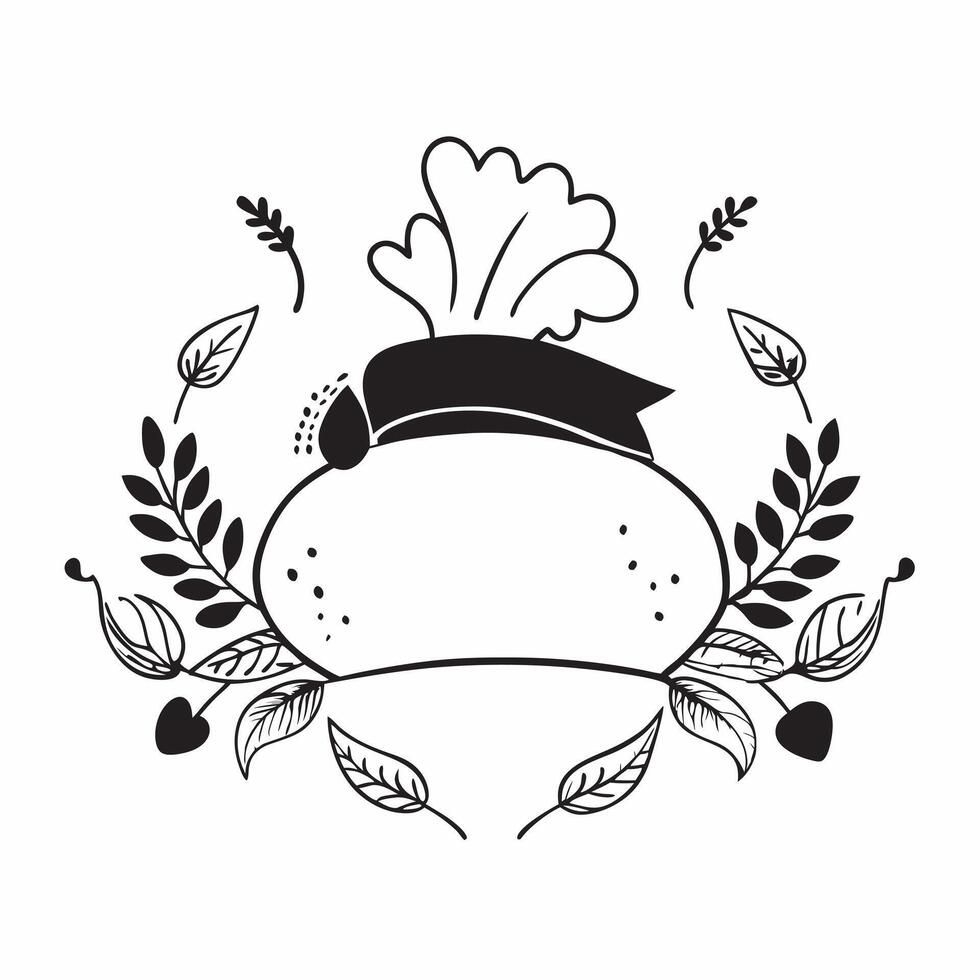 Autumn Leaves and Cornucopia Border with Happy Thanksgiving Wording concept as An elegant border frame adorned with a variety of autumn leaves and a cornucopia filled with harvest Clean Set 2 vector