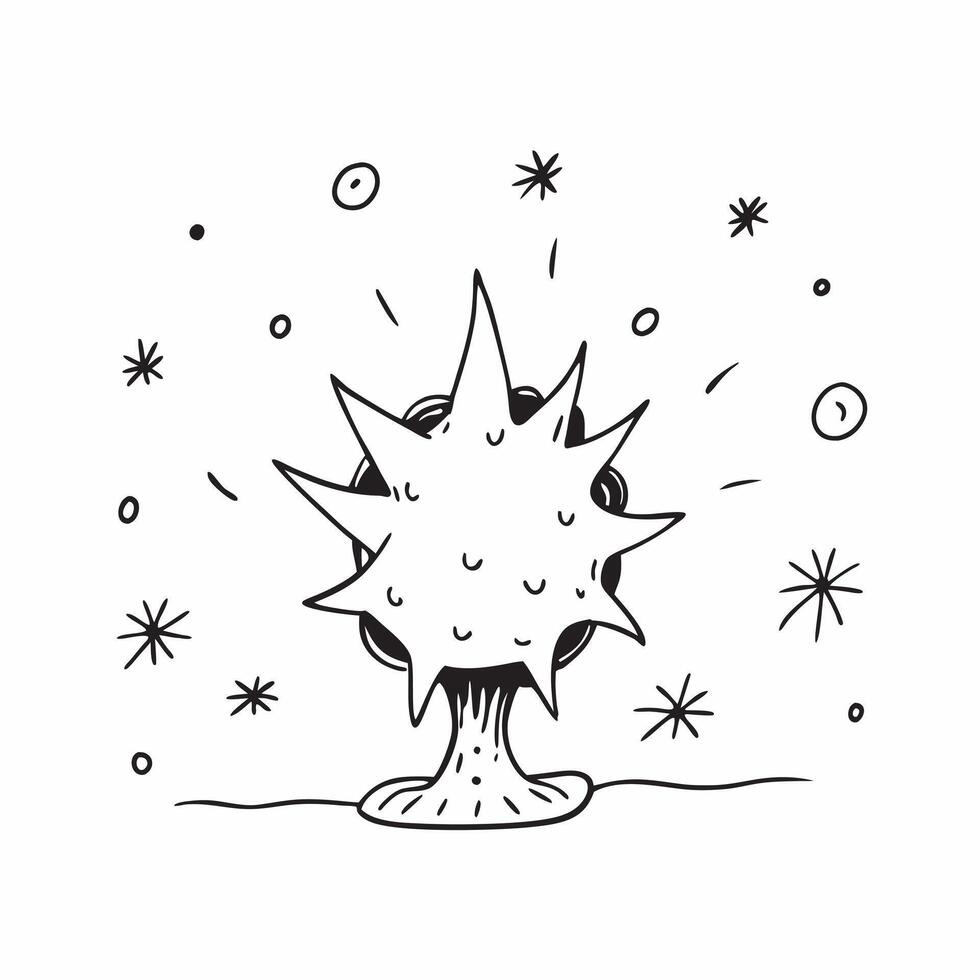 Unique Snowflake Among Flakes concept as A single unique snowflake stands out among numerous snowflakes in a dreamy background offering ample space for text or graphics symbolizing Cleans vector