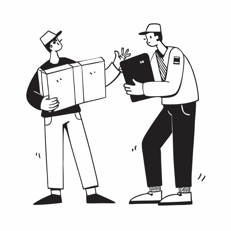 Two Travel Agents with Suitcases and Maps concept as Two travel agents holding suitcases and maps set against a Cleans background offering ample space for text or graphics symbolizi Cleans vector