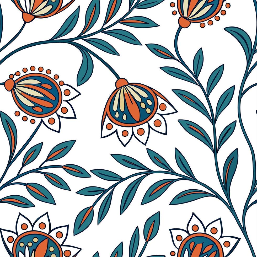 Traditional textiles and weaving patterns seamless tile pattern with rich textures and vibrant colors concept as Rich textures and vibrant colors highlight traditional textiles and Cleans vector