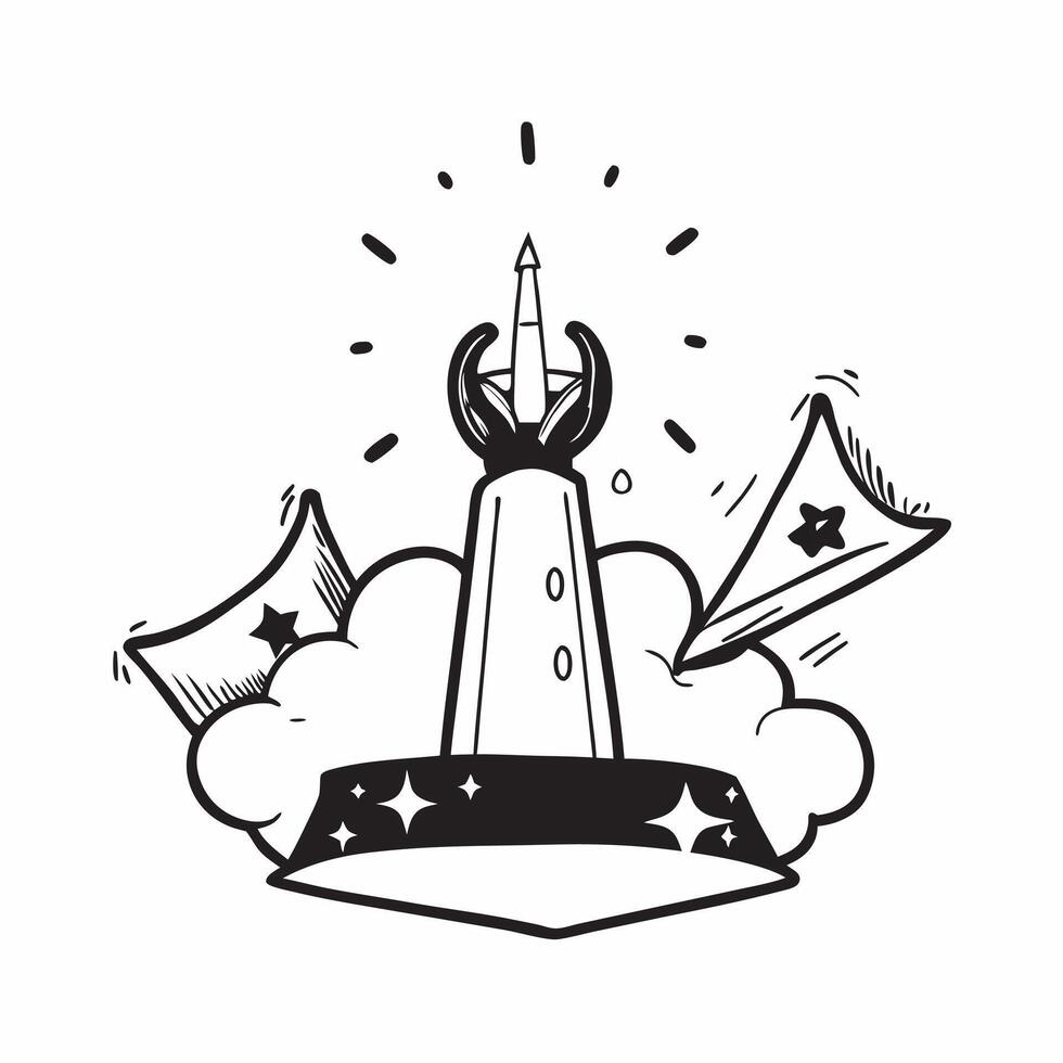 Top Leader with Scepter and Throne concept as An image of a top leader with a scepter and throne set against a dreamy background offering ample space for text or graphics symbolizi Cleans vector