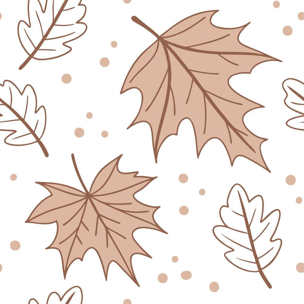 Thanksgiving leaves seamless pattern with rich autumn colors of red orange and yellow for a warm harvest inspired look concept as Warm Thanksgiving pattern with red orange and yell Cleans Set 14 vector