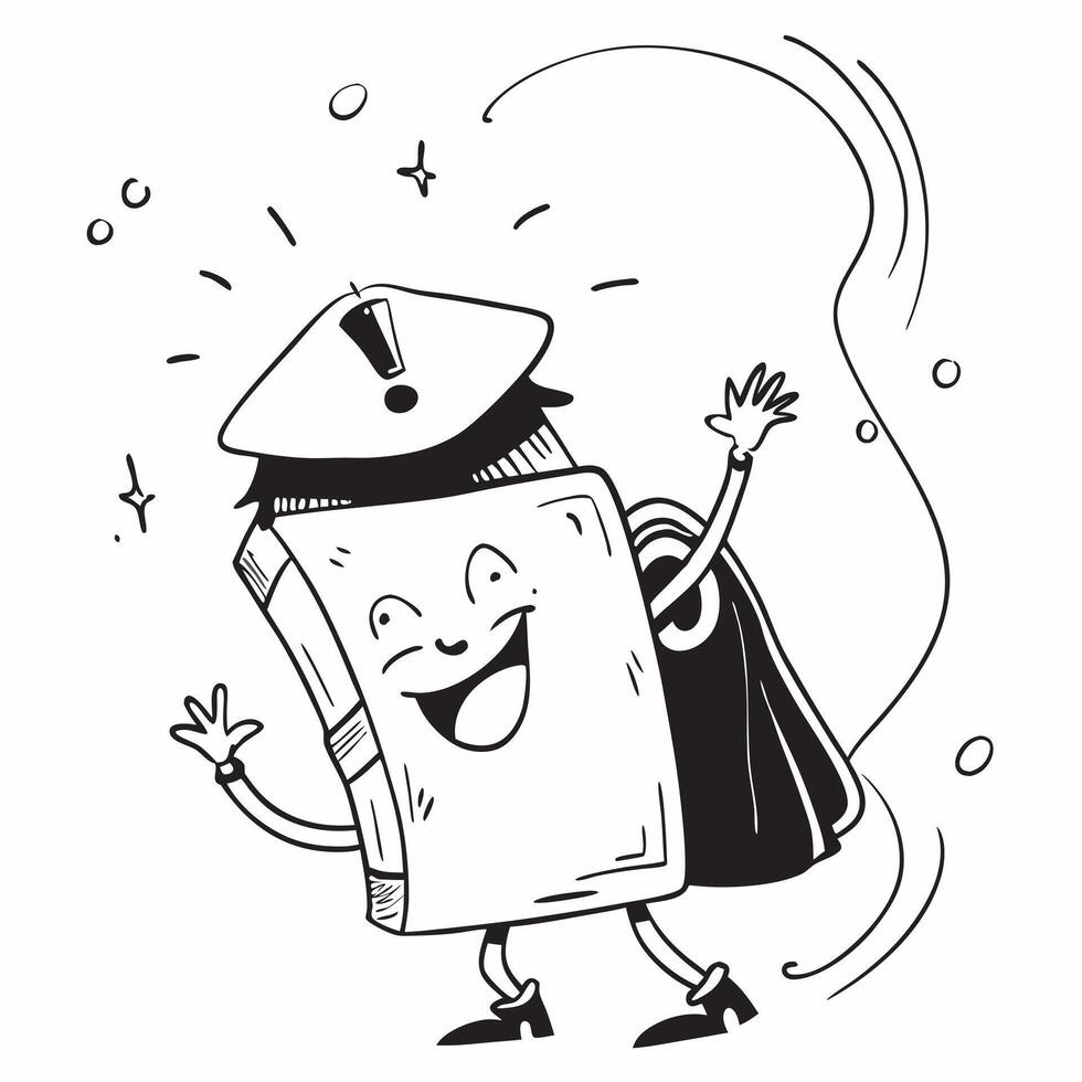 Student with Backpack and Graduation Cap concept as A student carrying a backpack and wearing a graduation cap set against a whimsical background offering ample space for text or g Cleans Set 2 vector
