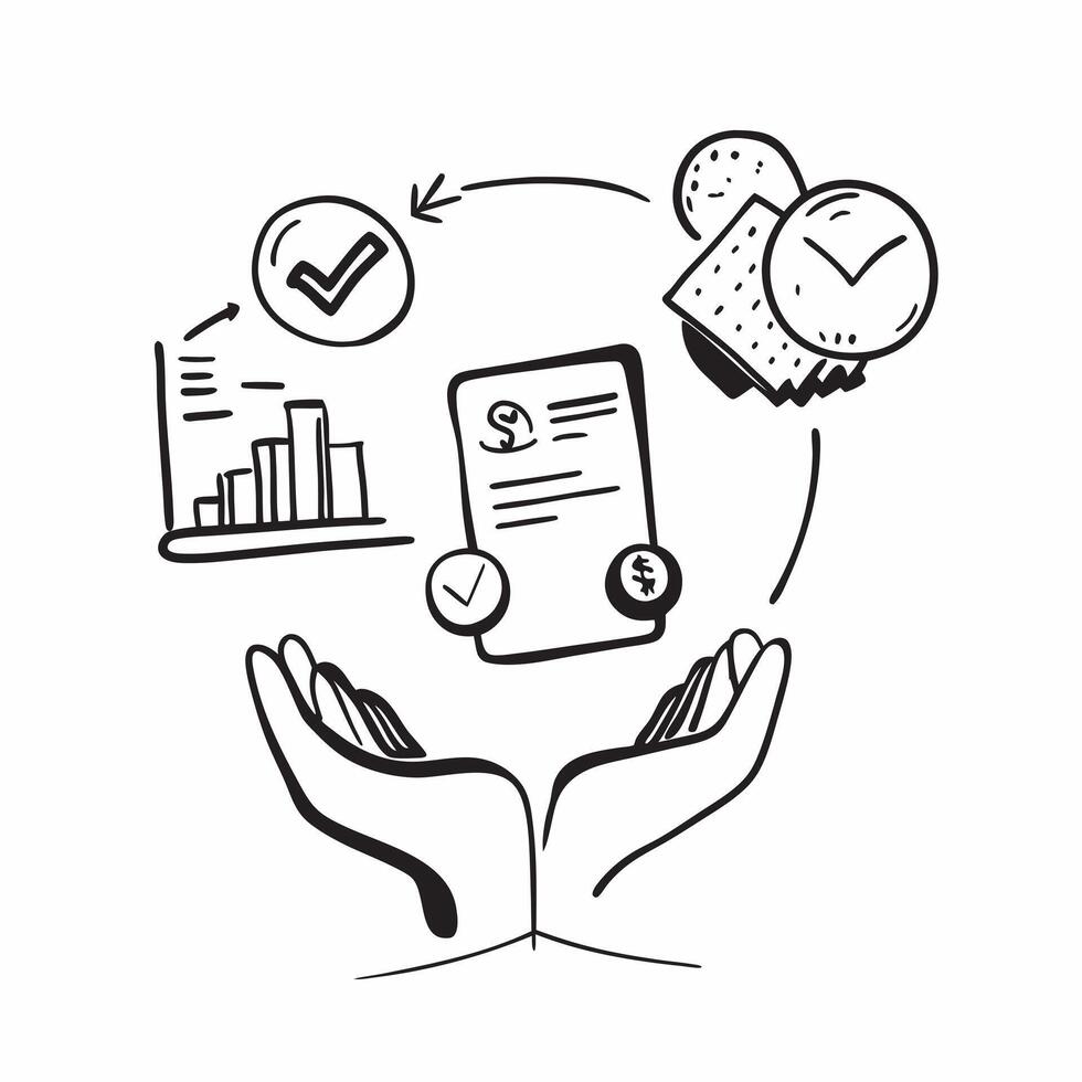 Safety illustration with copy space for business reports concept as A visually appealing safety illustration with copy space designed to enhance business reports and presentations Cleans vector