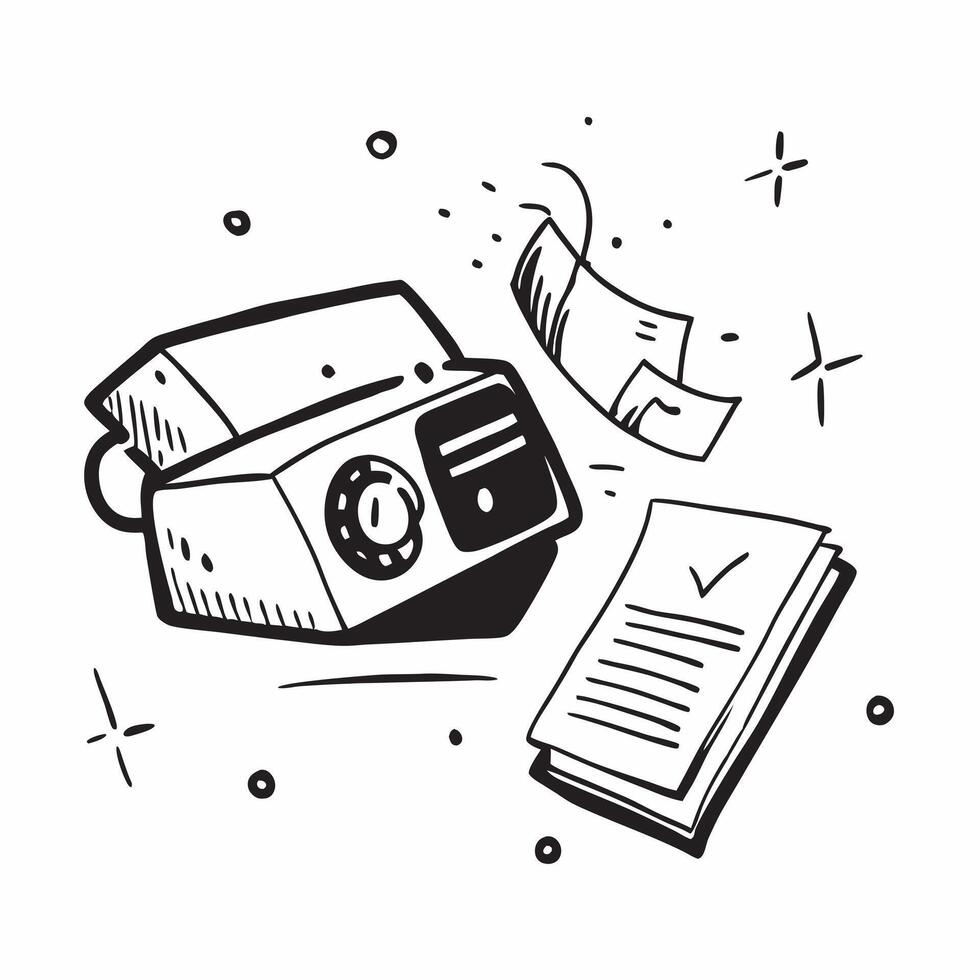 Rotary Phone with Obsolete Certificate and Vintage Receiver concept as A rotary phone with an obsolete certificate and vintage receiver set against a dreamy background offering amp Cleans vector