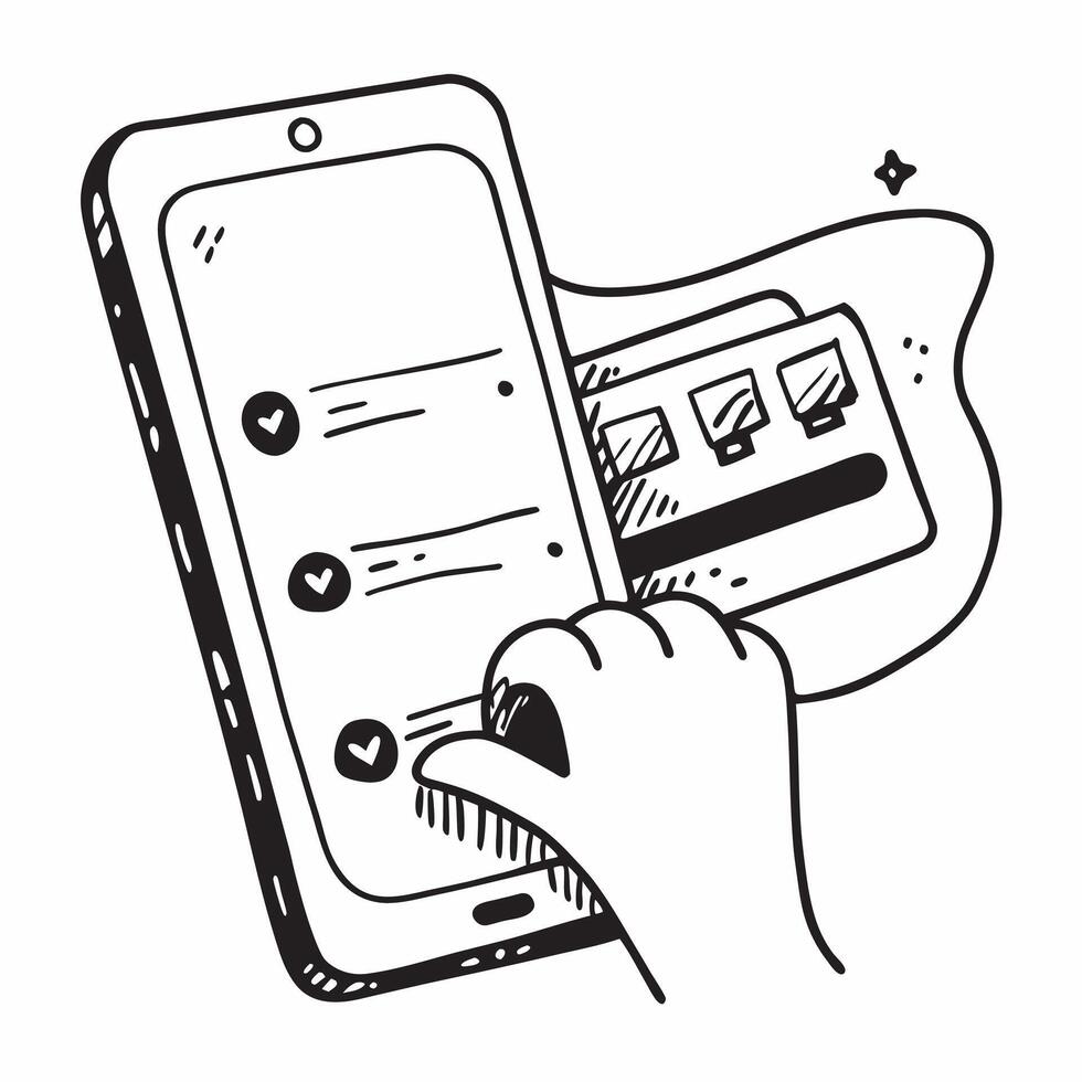 Phone Displaying Secure Access Interface concept as A smartphone displaying a secure access interface for authentication with a plain background offering space for additional text Cleans vector