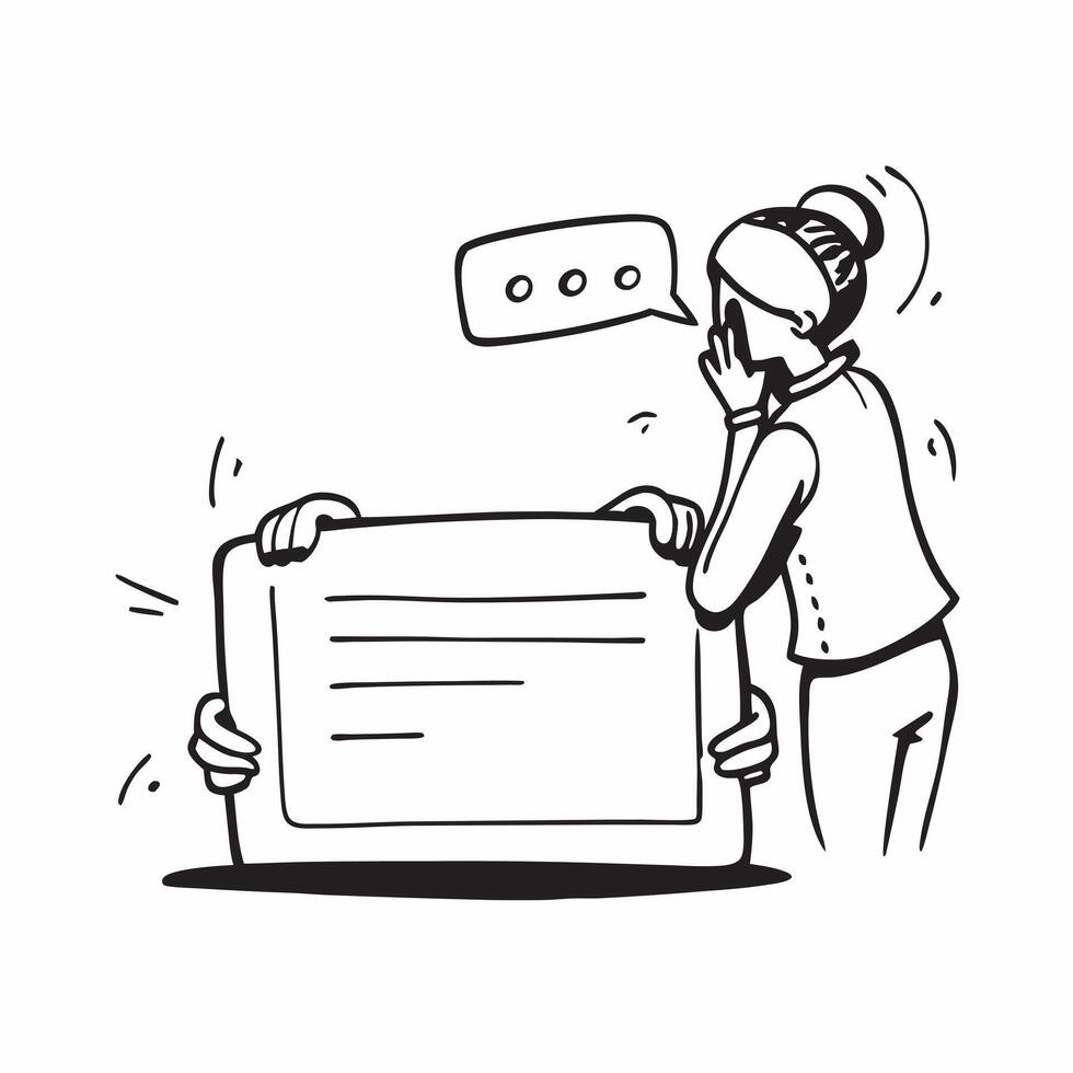 Person with Phone and Friendly Customer Support concept as A person holding a phone and providing friendly customer support set against a blank background with ample space for text Cleans vector