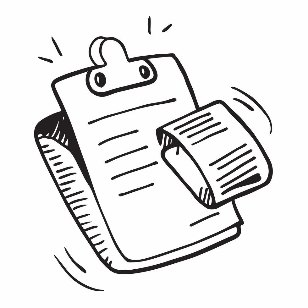 Notebook icon with copy space on a white background concept as A image of a notebook icon with generous copy space on a white background ideal for business planning and note Cleans vector