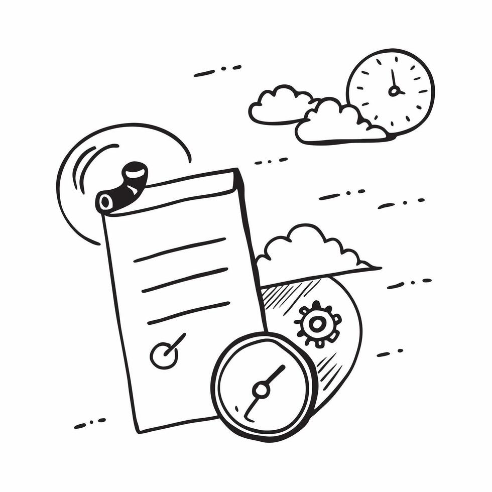 Morning Goals and Evening Reflection concept as A view of morning goals and evening reflection set against a dreamy background offering ample space for text or graphics symbolizing Cleans vector