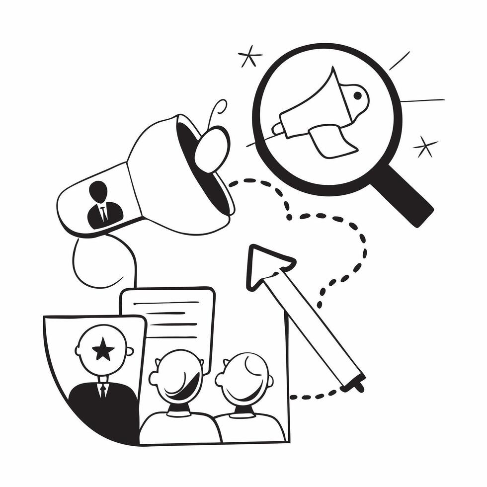 Marketing team with failed campaign concept as A marketing teams profile blended with a failed campaign symbolizing the disappointment of ineffective marketing efforts Ideal for b Cleans vector