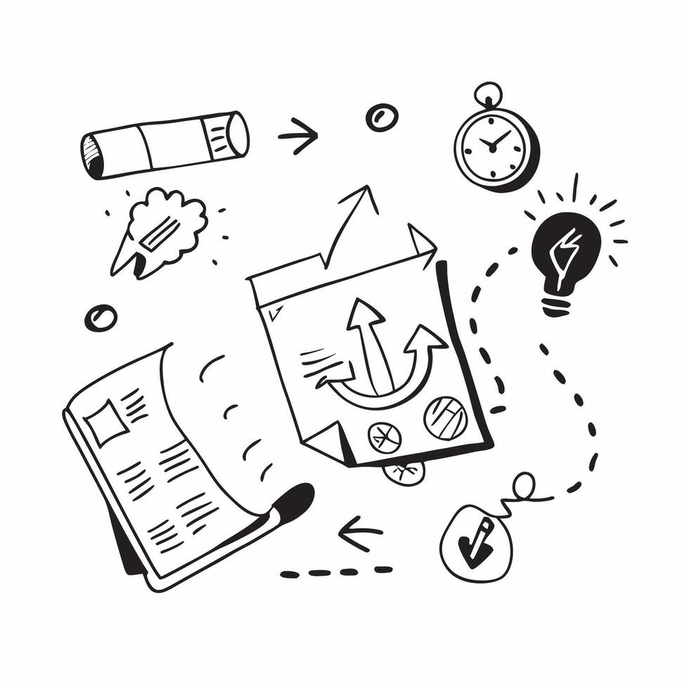 Marketing illustration with space for text and graphics concept as An illustrative marketing design featuring ample space for both text and graphics perfect for illustrating readin Cleans vector