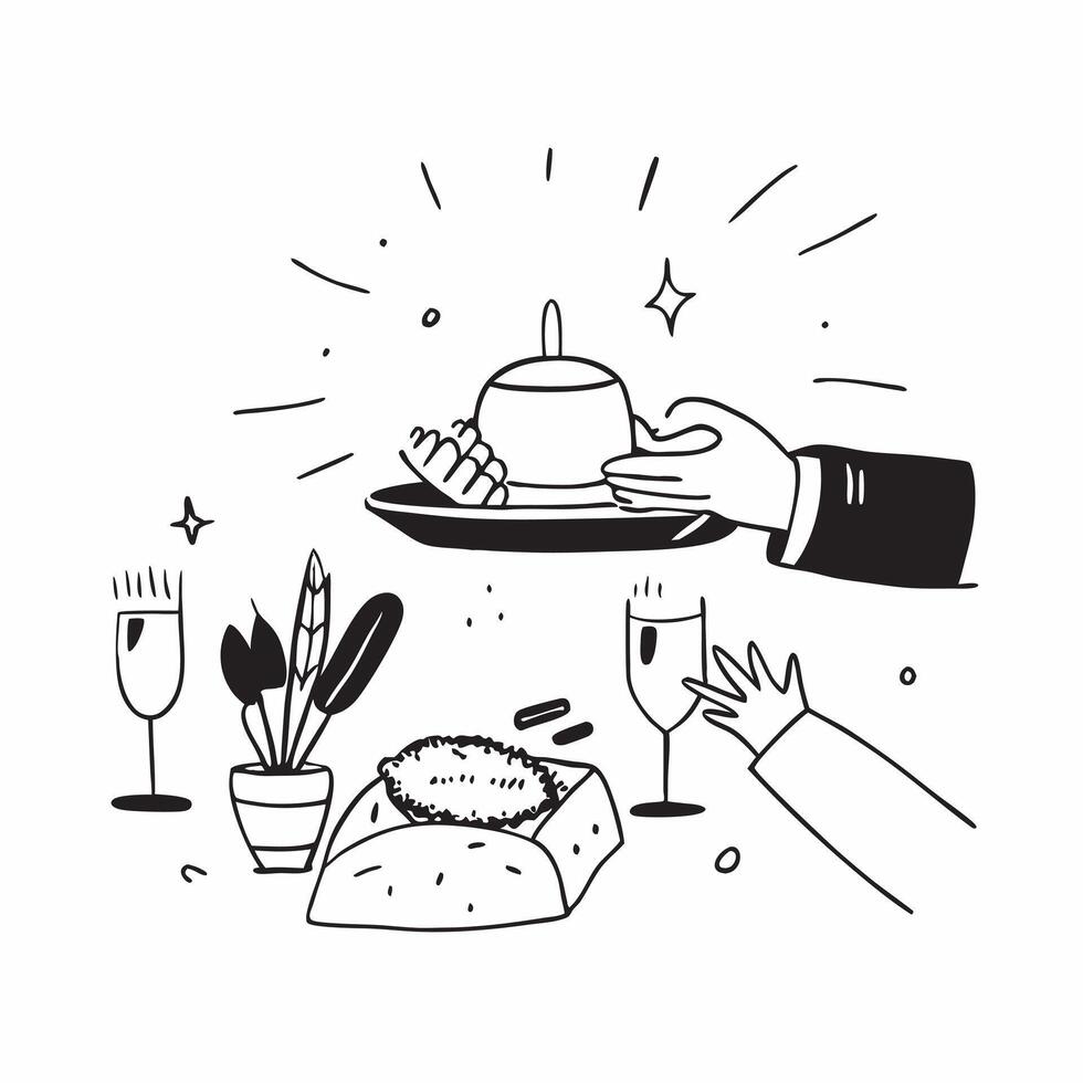 Human hands arranging a festive Thanksgiving table setting with copy space concept as Human hands arranging a festive Thanksgiving table setting capturing the essence of the holid Cleans Set 2 vector