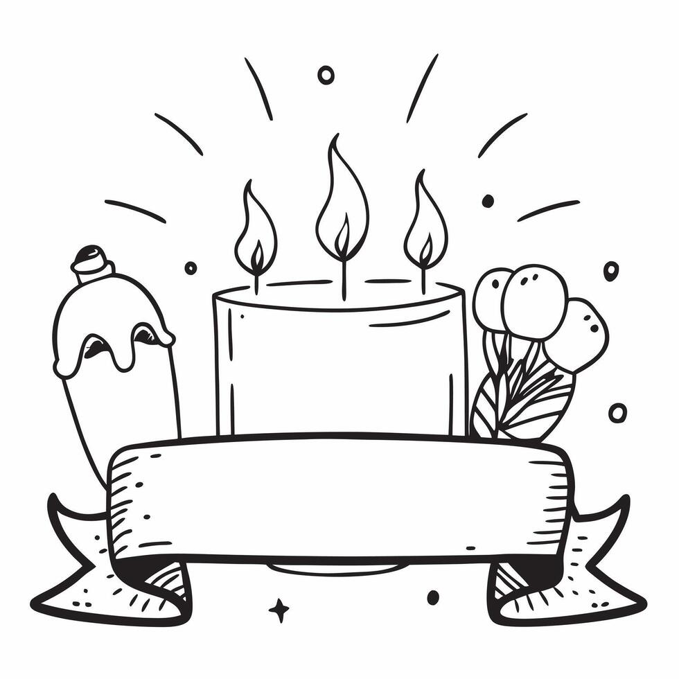 Festive border frame with pumpkins and candles with copy space concept as A border frame featuring pumpkins and candles symbolizing the festive nature of Thanksgiving with ample b Cleans vector