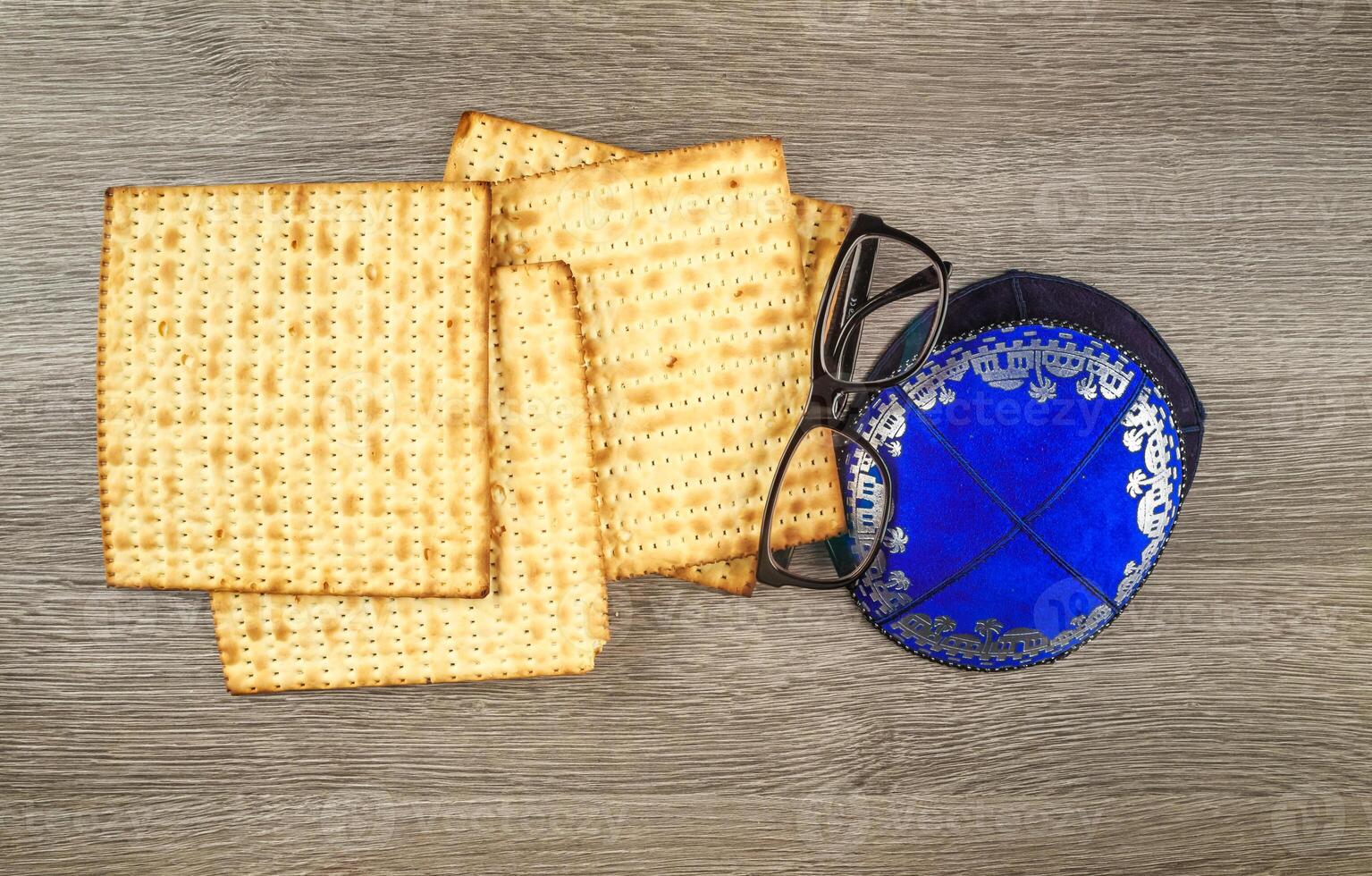 Pesah celebration jewish Passover holiday matza holiday torah photo