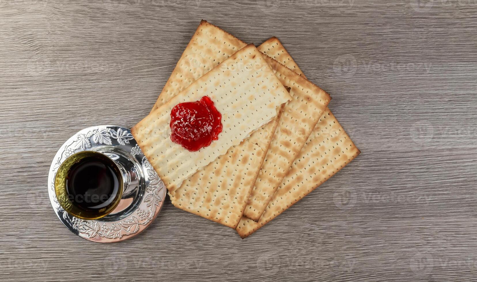 passover jewish matzoh bread holiday matzoth celebration photo