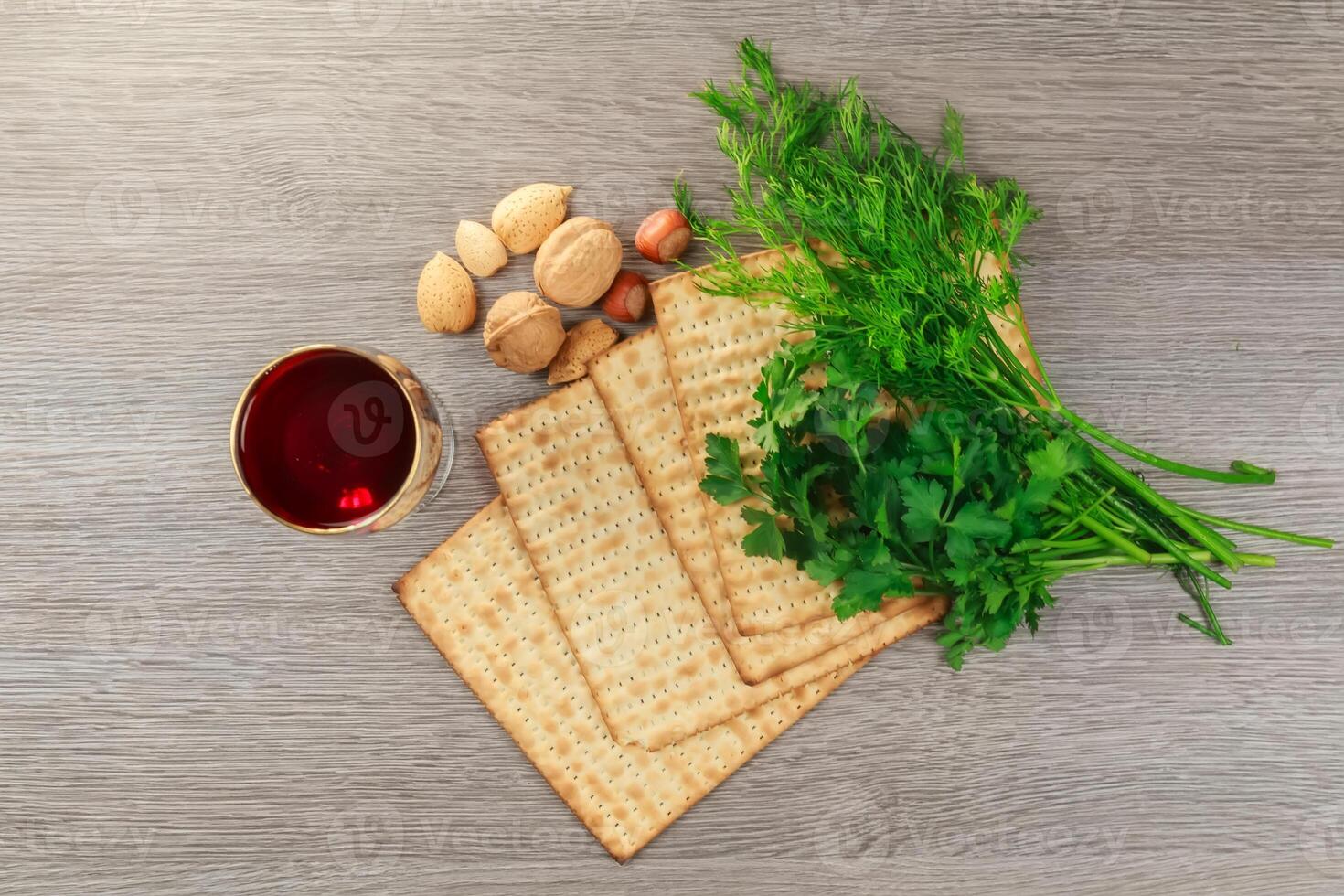 passover jewish matzoh bread holiday matzoth celebration photo