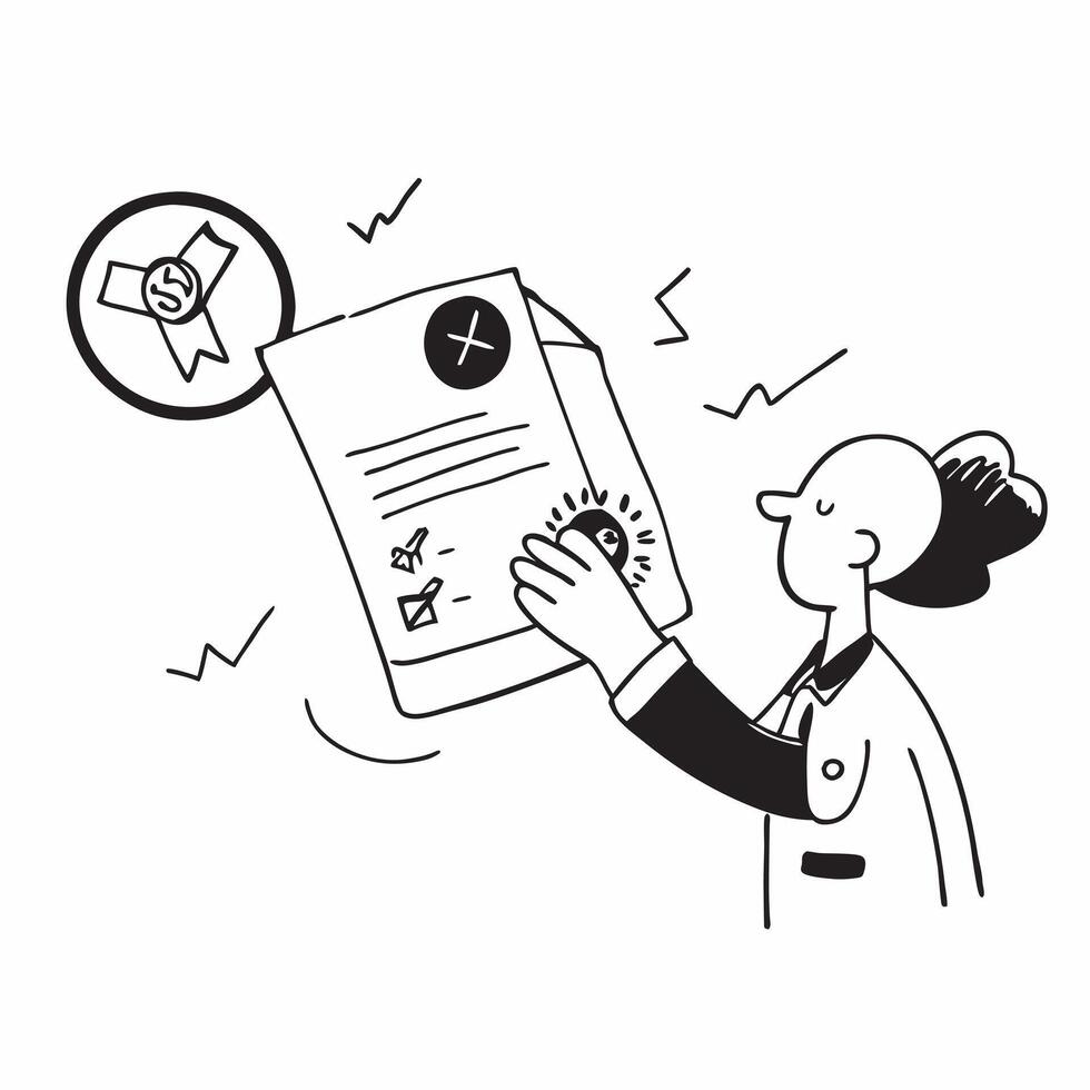 Green Auditor with Checklist and Certification concept as An image of a green auditor with a checklist and ISO14001 certification set against a dreamy background offering ample spa Cleans Set 2 vector