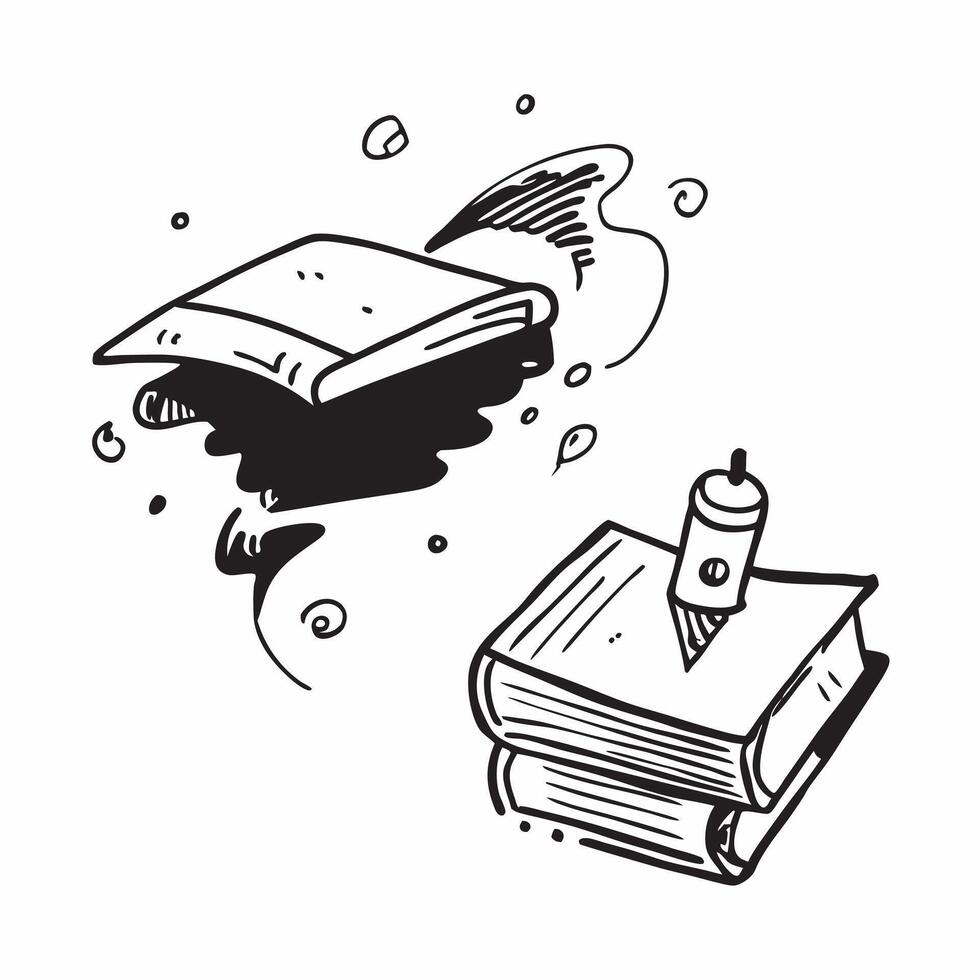 Graduation Cap with Notebook and Pen concept as A graduation cap with a notebook and pen set against a dreamy background offering ample space for text or graphics symbolizing the i Cleans vector
