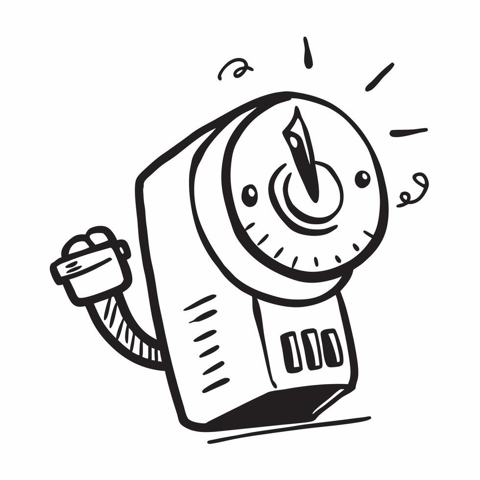 Fuel gauge icon with copy space on a white background concept as A image of a fuel gauge icon with generous copy space on a white background ideal for fuel and energy themed Cleans vector