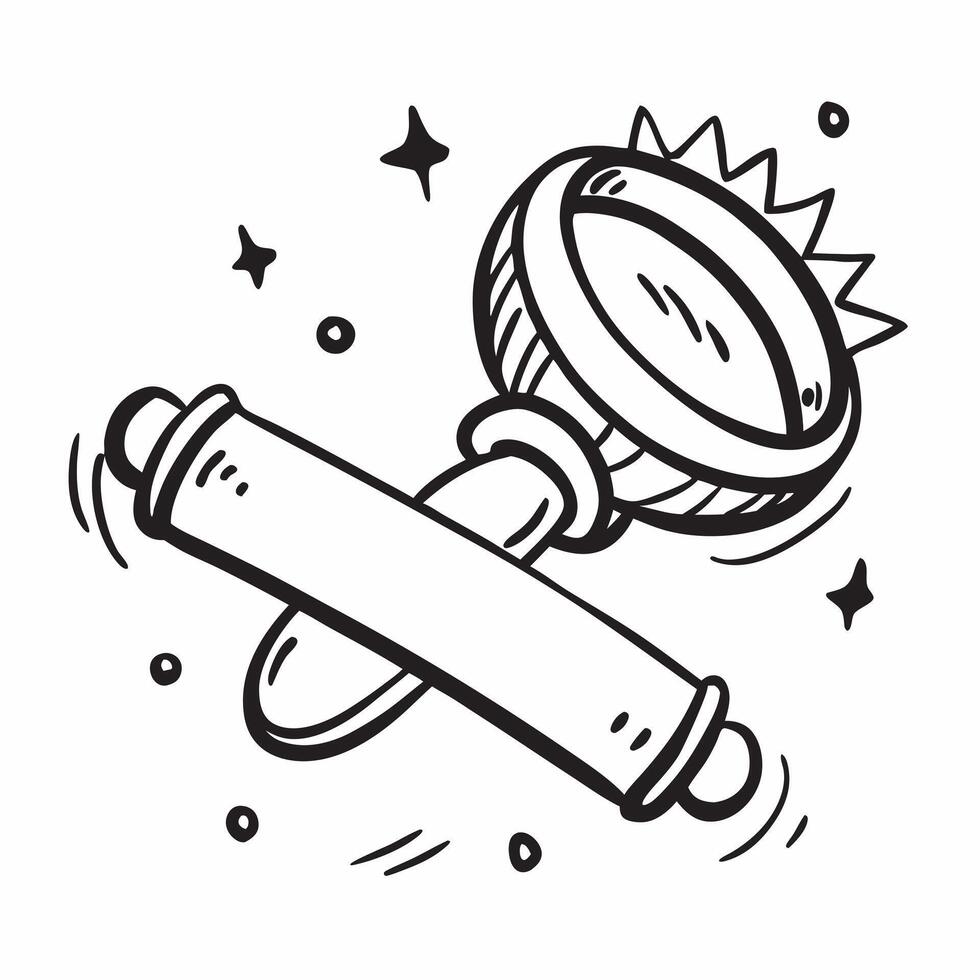 Flat design as Rattle icon with copy space on a blue background concept as A image of a rattle icon with ample copy space on a blue background perfect for baby toys and play Cleans vector
