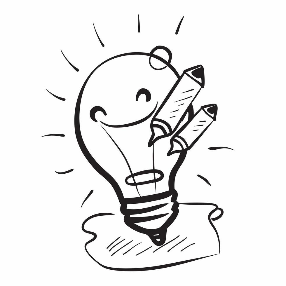 Flat design as Lightbulb icon with copy space on a gray background concept as A image of a lightbulb icon with generous copy space on a gray background ideal for showcasing Cleans Set 3 vector