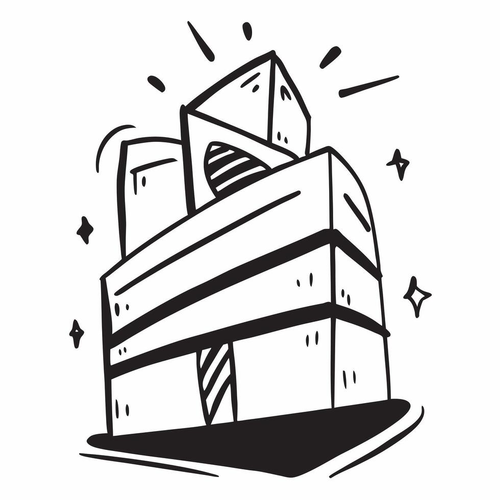 Flat design as Hotel icon with copy space on a white background concept as A image of a hotel icon with generous copy space on a white background ideal for travel and accomm Cleans vector