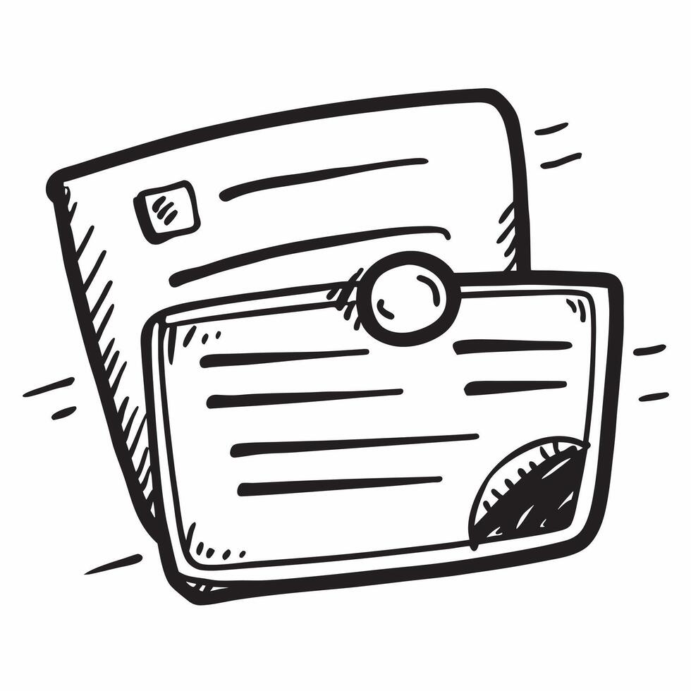 Flat design as Driver license icon with copy space on a white background concept as A image of a driver license icon with ample copy space on a white background perfect for Cleans vector