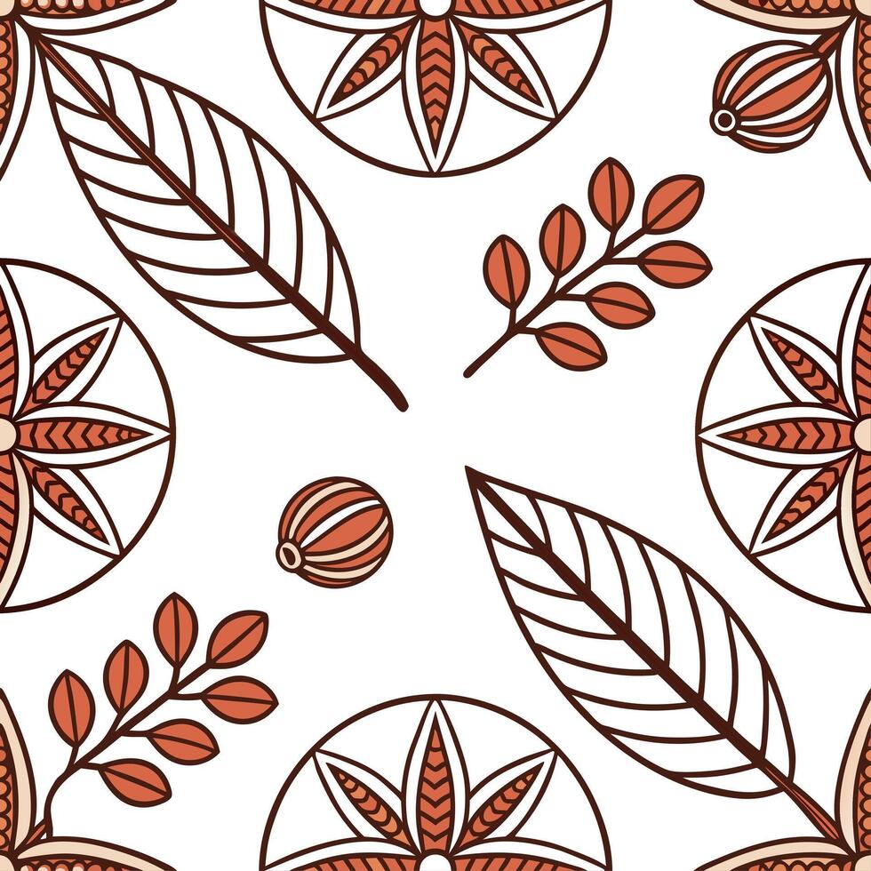 Ethnic patterns seamless design with rustic textures and woven patterns for a handmade artisan inspired holiday look concept as Handmade ethnic patterns with rustic textures and wo Cleans vector