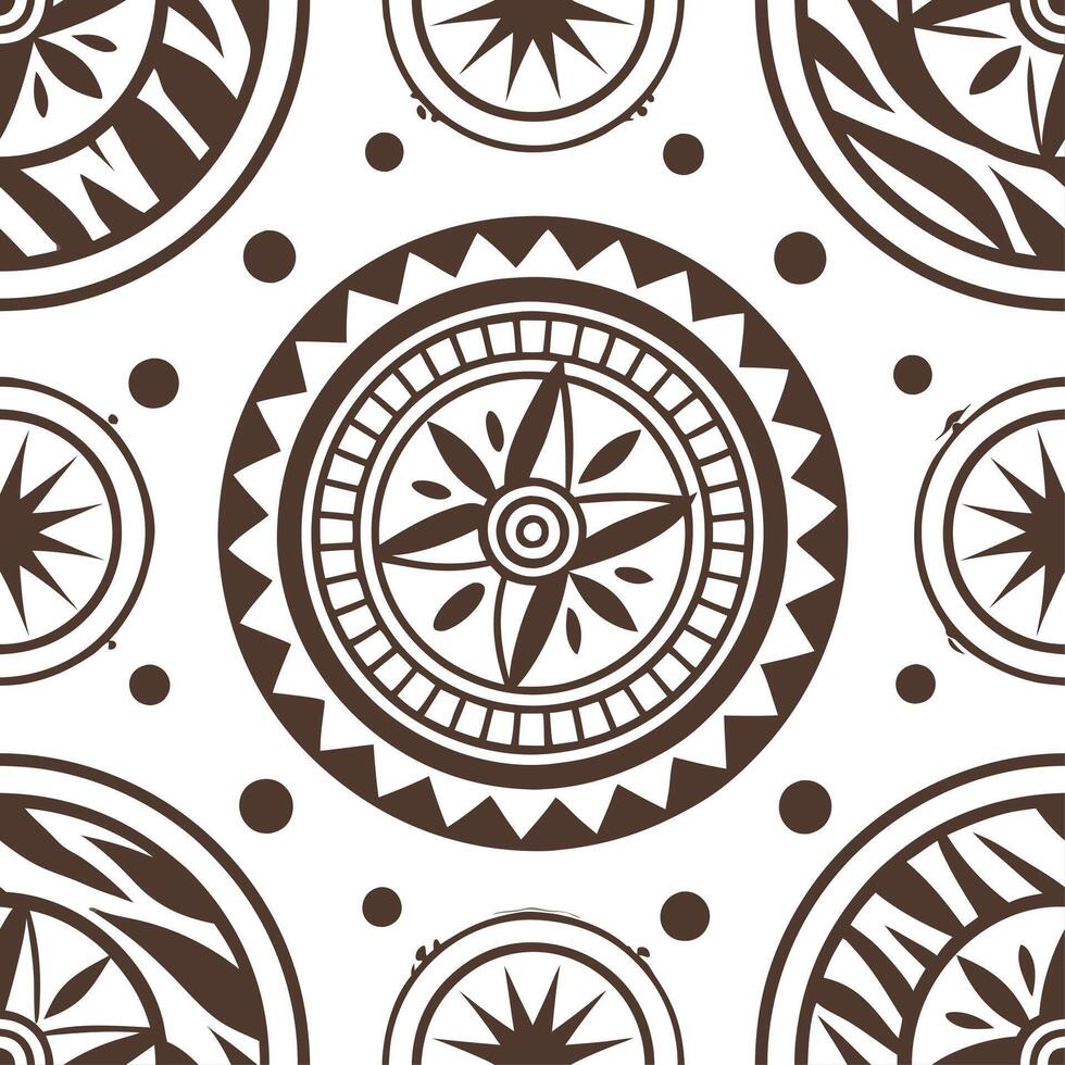 Ethnic patterns seamless design with animal prints and tribal symbols for an earthy wild inspired aesthetic concept as Tribal animal prints and ethnic symbols ideal for an earthy w Cleans vector