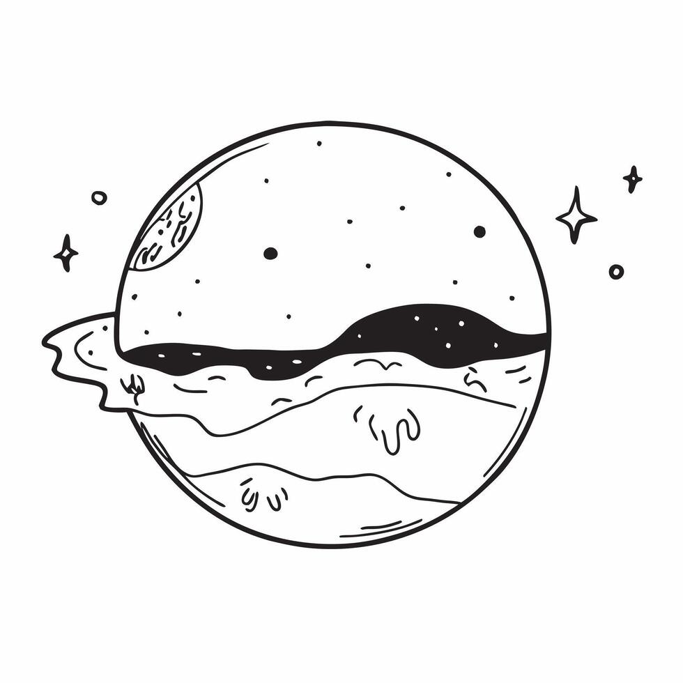 Earth Sunset and Space Stars concept as A view depicting Earths sunset and space filled with stars set against a dreamy background offering ample space for text or graphics symboli Cleans vector