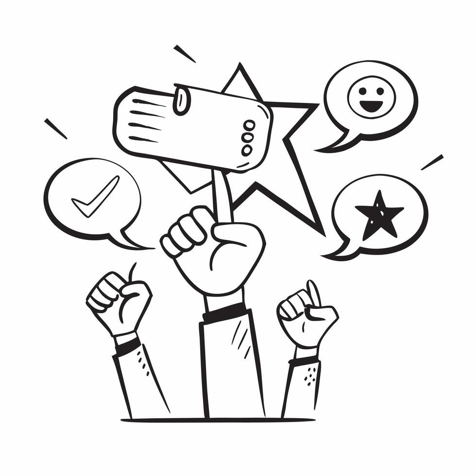 Customer satisfaction symbol with copy space for project planning concept as An artistic rendering of a customer satisfaction symbol with spacious copy space suitable for project p Cleans Set 2 vector
