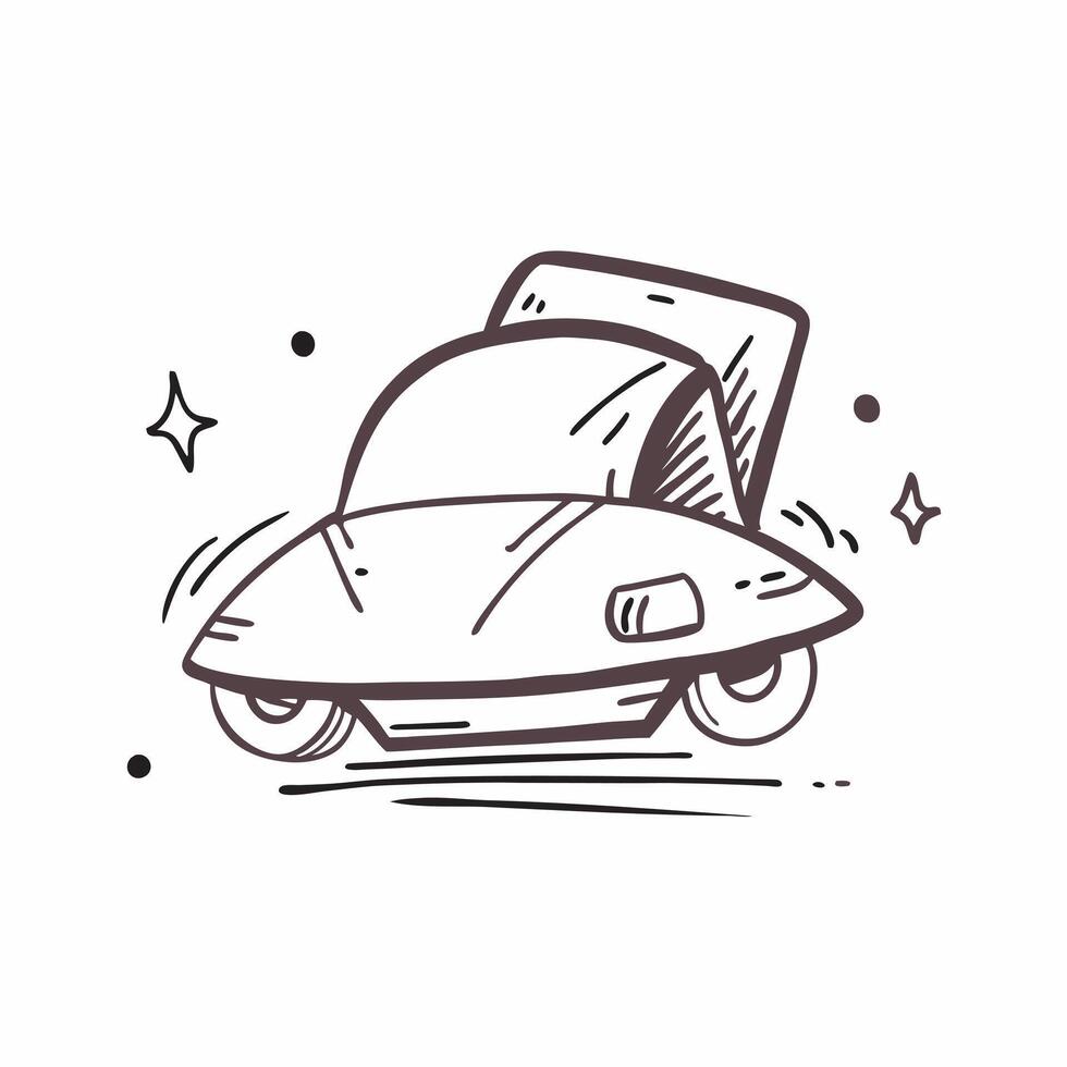 Car icon with copy space on a blue background concept as A image of a car icon with ample copy space on a blue background perfect for automotive and driver themed visuals i Cleans vector