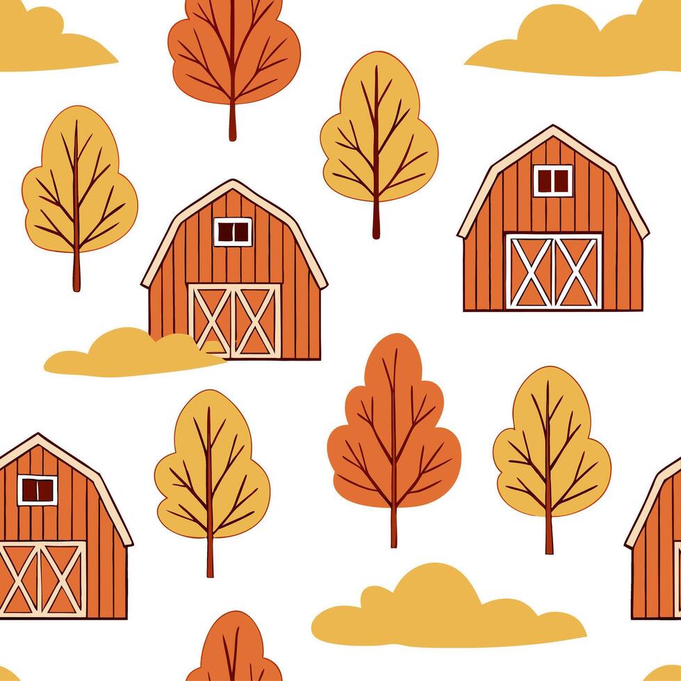 Autumn warmth seamless tile pattern with cozy blankets and golden maple leaves for inviting home decor concept as Cozy blankets and golden maple leaves arranged seamlessly to creat Cleans Set 17 vector