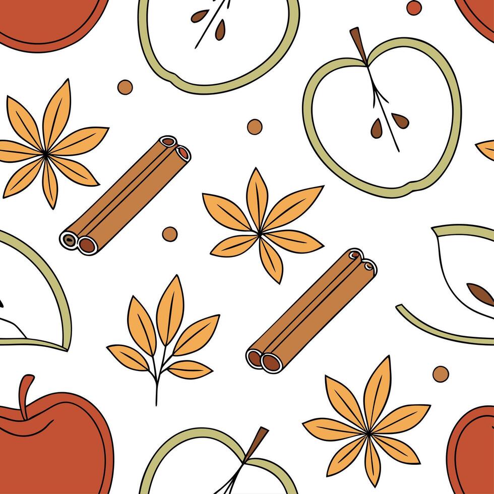 Autumn warmth seamless tile pattern with cozy blankets and golden maple leaves for inviting home decor concept as Cozy blankets and golden maple leaves arranged seamlessly to creat Cleans Set 11 vector